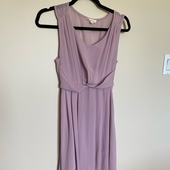 Lavender high-low dress - Picture 2 of 3